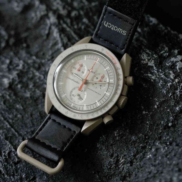 

fashion swan couple watch men's moon watchthree-pin waterproof full-function chronograph quartz 11 styles luxury watches custom gift bo, Slivery;brown