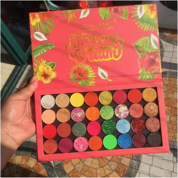 

coco 35 colors magnetic eyeshadow palette hit the lights artistry palette matte shimmer metallic eyeshadow pallet long lasting b291d