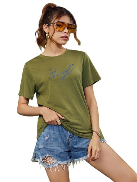 

letter graphic tee v00k#, White