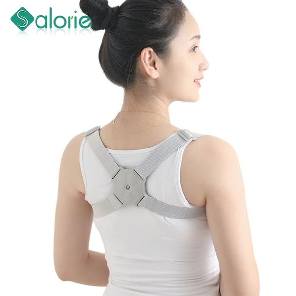 

adjustable smart back posture corrector back intelligent brace support belt shoulder training belt correction spine back 220726