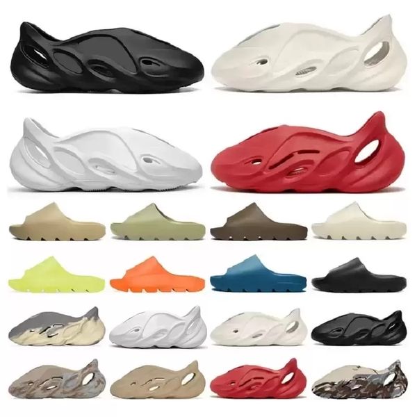 

slippers designer slides sandals men women designers sneakers sandal shoe desert sand bone earth triple white black fashion scuffs flip flop
