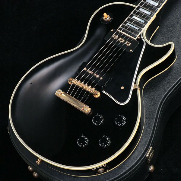 

custom shop historic collection 1954 les custom ebony electric guitar