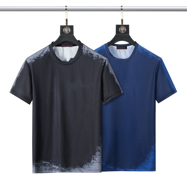 

22ss men's t-shirt designer brand casual tee sports animal letters printed pattern summer street loose short sleeve s31, White;black