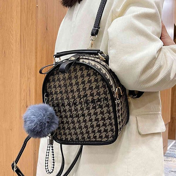 

autumn winter new women's single msenger multi-purpose double shoulder small2022 luxury brand fashion design versatile ladies bags