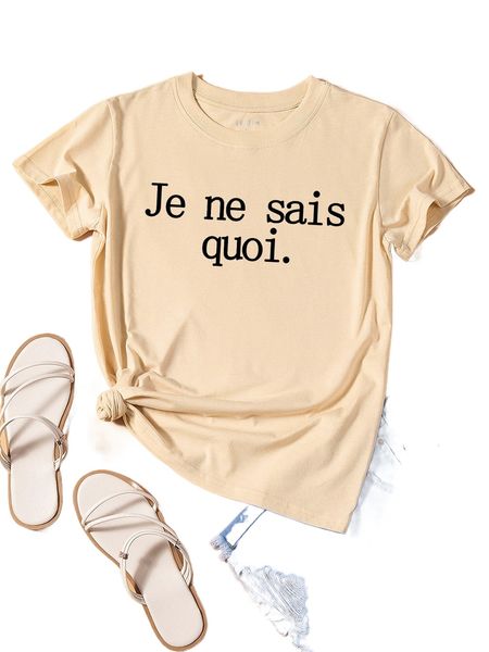 

letter graphic tee 40ld#, White