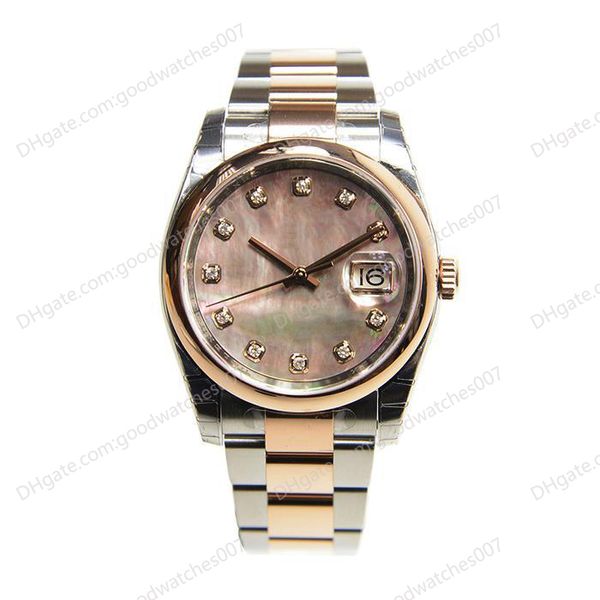 Высококачественные азиатские часы 2813 Sport Automatic Ladies Wath