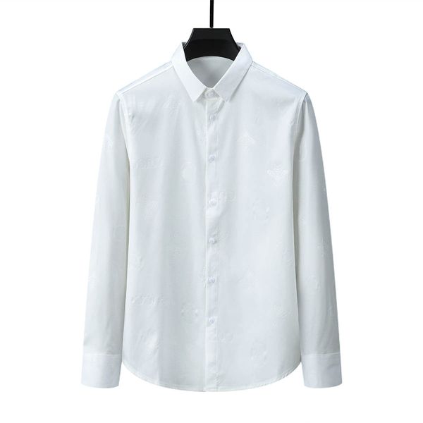 

brand new men's shirts mens business casual shirt men dress shirts long sleeved medusa retro luxuryblack and white shirt, White;black