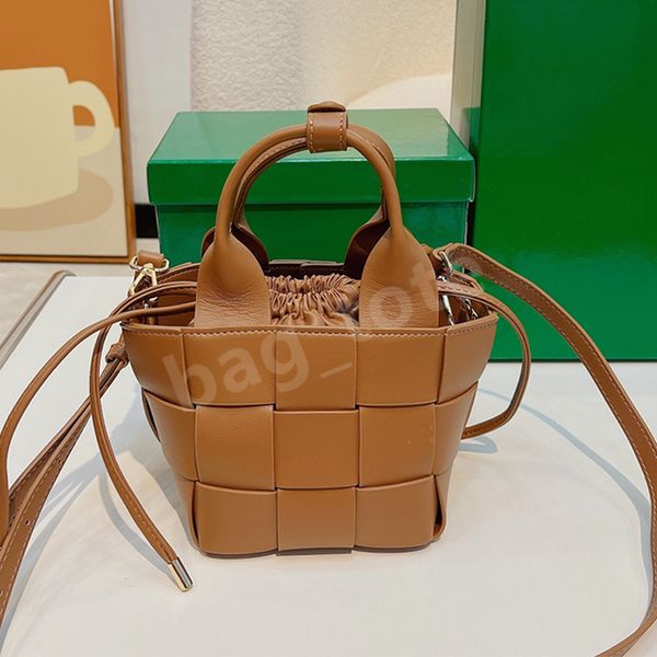 

fashion designer women shoulder bags knitting drawstring shopping bag temperament totes cross body luxury coin wallets 3 colors