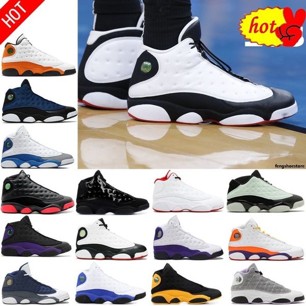 

boots 13s 13 new men xiii basketball shoes hyper royal french blue linen island green ob, Black