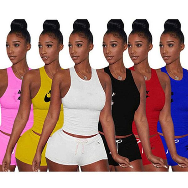 

wholesale women two piece sets printing tshirts elastic waist shorts tracksuits for summer casual outfits 4798, Gray