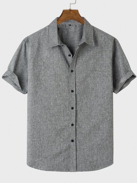 

men button front shirt i7ib#, White;black