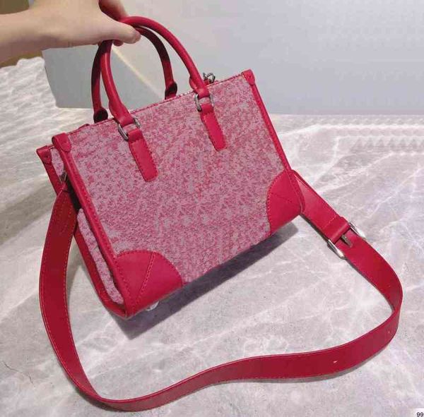 

women's bag shopping large small vintage jacquard diamond pattern tote highest quality shoulde single-sided real handbag