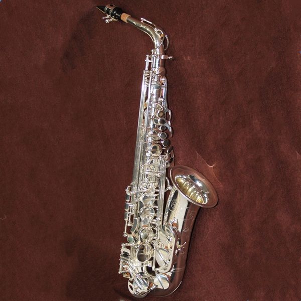 

high grade silver plated body alto saxophone