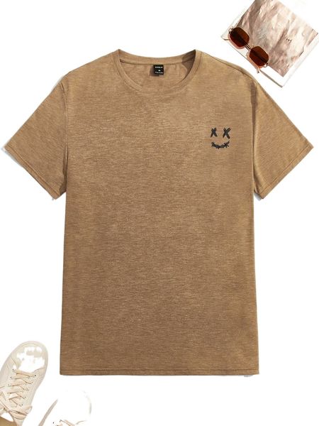 

men expression print tee 67zm#, White;black