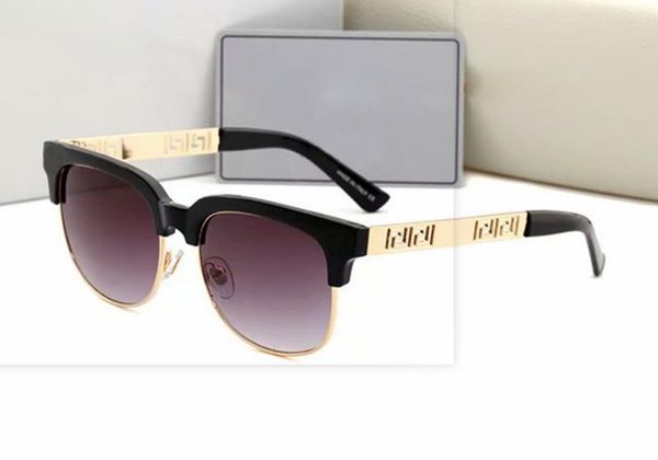 

designer classic half frame sunglasses classic design style glasses eyewear mens womens eyeglassesidence eye 2166, White;black