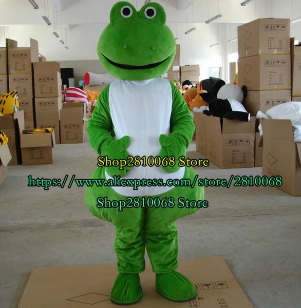

mascot doll costume frog mascot costume cartoon animation movie props role-playing suit birthday party halloween christmas gift 1183, Red;yellow