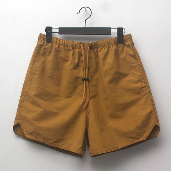

men's women shorts fashion high street 2022 summer wash water standard thin style, White;black