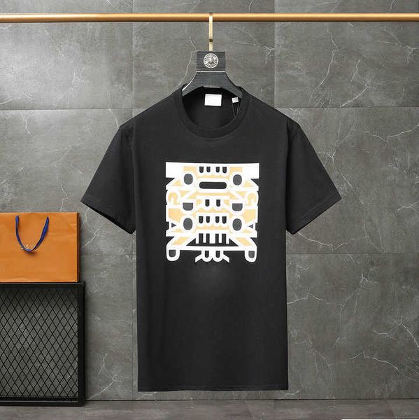 

summer white short sleeve t shirt fashion designer men women sweater black shirts t22 crew neck t-shirt cotton graphic print 2022, White;black