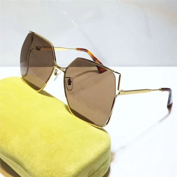

ladies sunglasses summer fashion 0817s style metal and wood frame glasses uv protection 0817 glasses with case, White;black