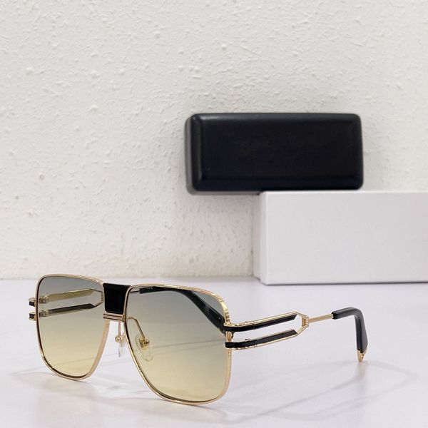 

luxury designer sunglasses for men and women summer style bps 103d anti-ultraviolet retro square shape plate full frame fashion eyeglasses r, White;black