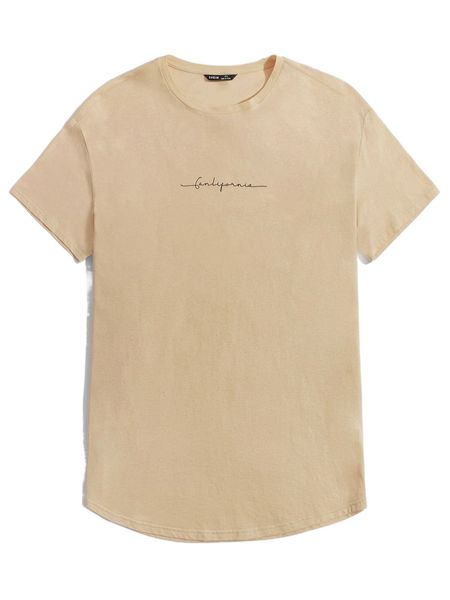 

men letter graphic tee q048#, White;black