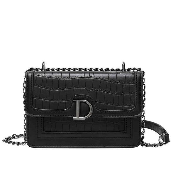 

advanced texture female new fashion autumn winter version versatile single messenger chain small square design purses online