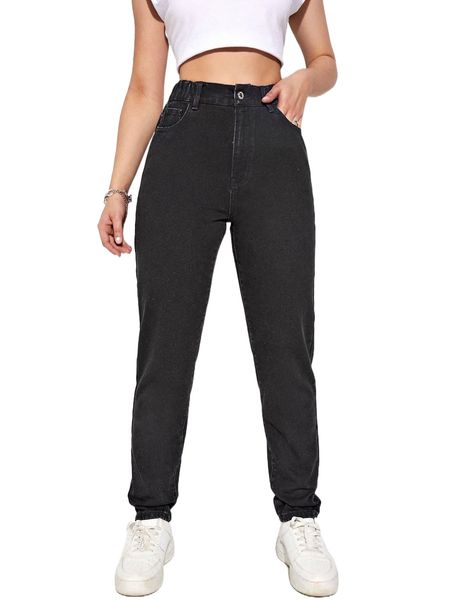 

washed straight leg jeans t5qq#, Blue