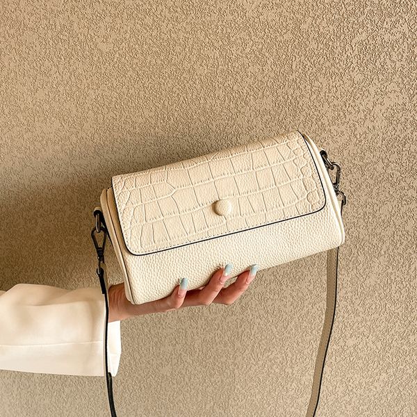 

4 colours plain alligator boston shoulder crossbody bag genuine leather designer fashion bag