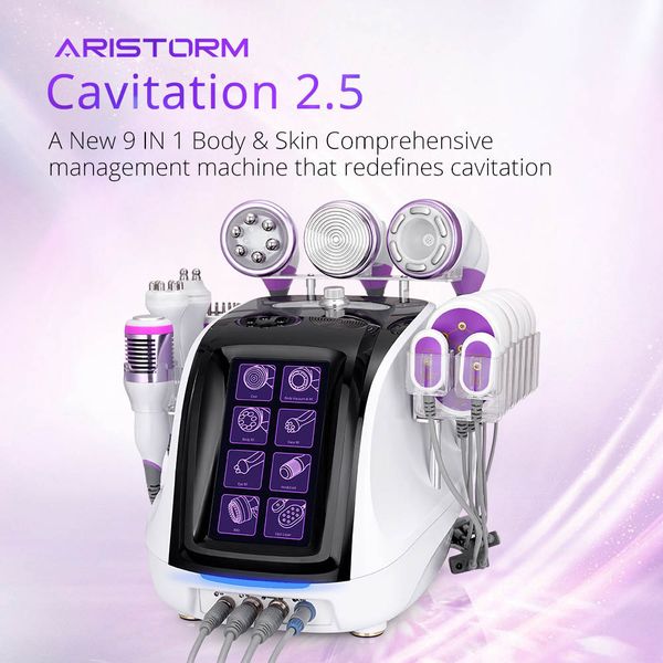 

2022 fat cavitation liposuction body shaping system ultrasonic vacuum rf weight loss lipo laser slimming beauty machine
