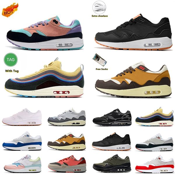 

1 87 running shoes fashion women mens trainers patta waves monarch noise aqua maroon black cactus jack baroque brown saturn cave stone 1s 87