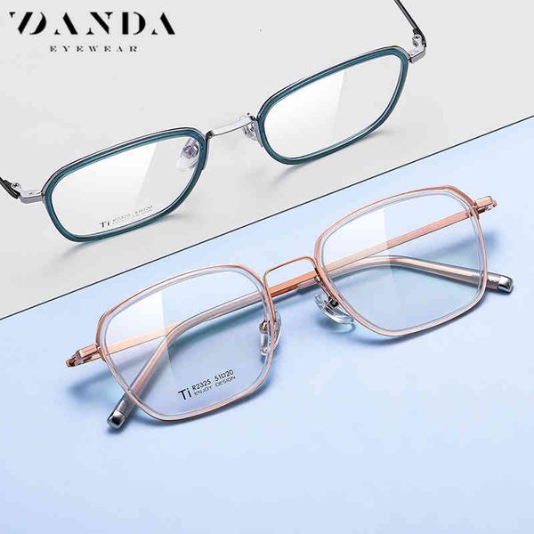 

sunglasses plate flat lens women's fashion square myopia spectacle frame men's r2325 tee off design pure om2v, White;black
