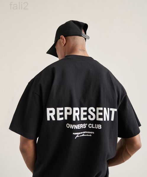 

men's t-shirts designer 2021 fashion brand representative vintage tee slogan limited men's and women's printed old short slee, White;black