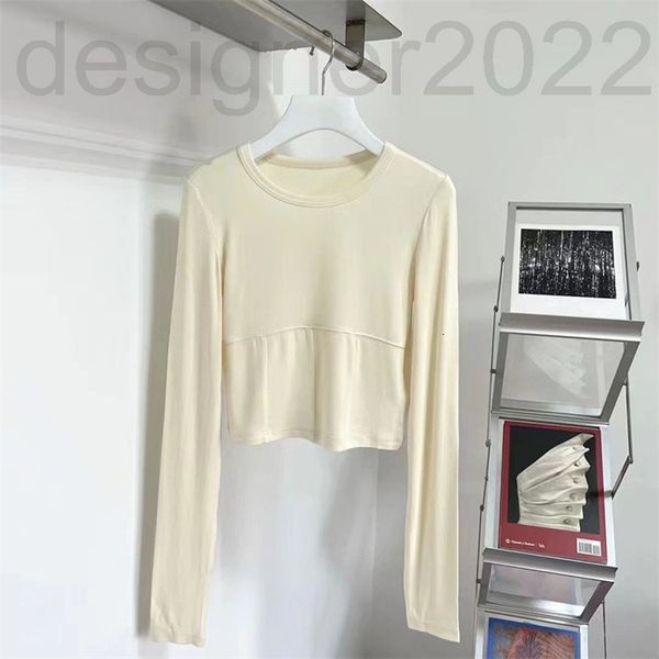 

women's t-shirt designer bottomed shirt ins women's long sleeved loose t-shirt bottomed shirt oe3l, White