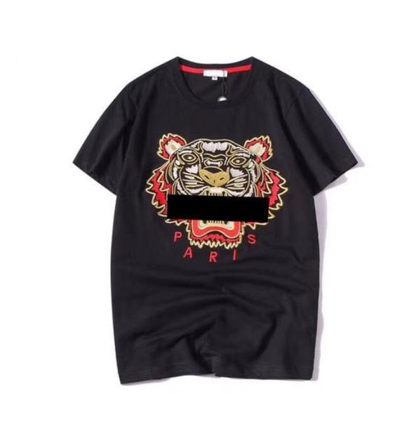 

spring summer style tiger skateboard mens designer t shirts women men casual t-shirt good men tshirts asian size s-2xl, White;black