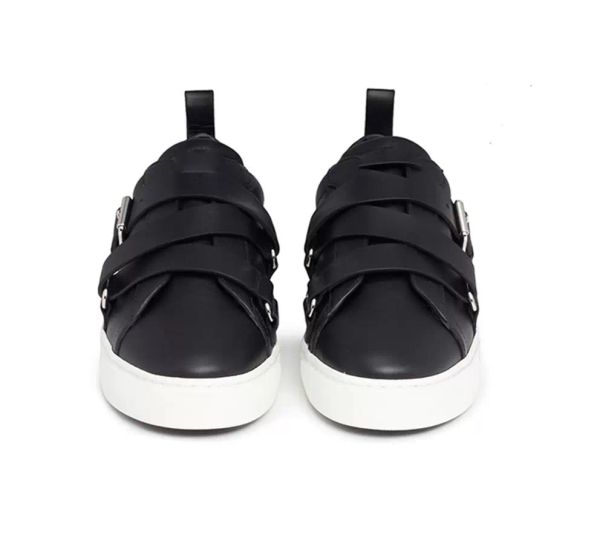 

genuine leathegenuine leather women casual shoes by home gsandals woman leather causal shoes beach slide summer fashion flat sandals slipper, Black