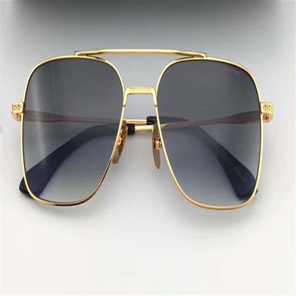 

men flight square sunglasses black grey gradient celebrity fashion designer sunglasses driving glasses new with box2080, White;black