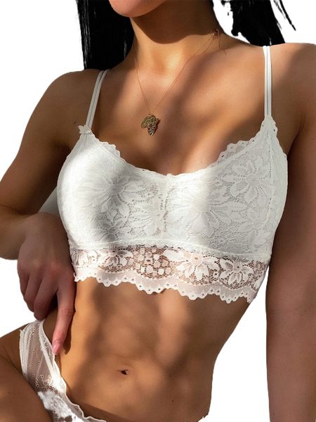 

floral lace bra l9a0#, Black;red
