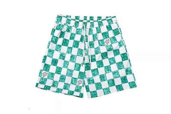 

men's 22 summer 3d korean fashion brand loose shorts men's digital printing, White;black