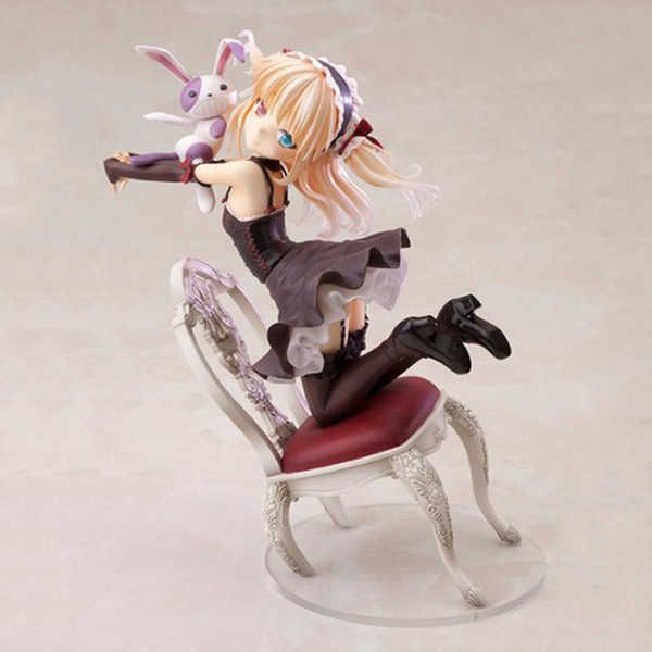 

huiya01 anime boku wa tomodachi ga sukunai hasegawa kobato chair 1/8 scale pvc action figure collection model toys doll gift q0722
