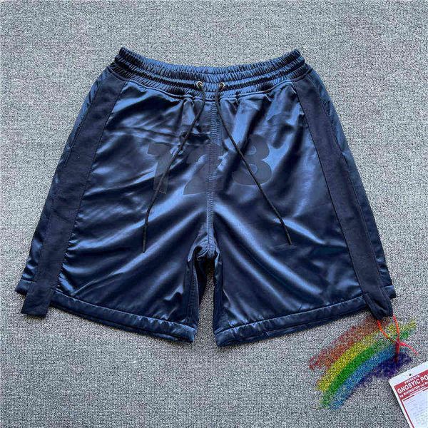 Vintage azul rrr123 shorts de malha das mulheres dos homens melhor qualidade rrr 123 shorts coleira interior tag labelt220731