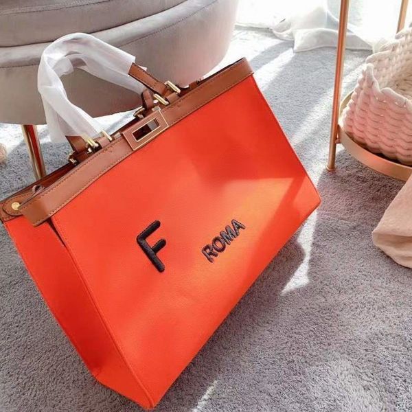 

multifunctional designer bag fen 22 di travel vacation beach totebag canvas shoulder bags double f embroidery large capacity handbag women