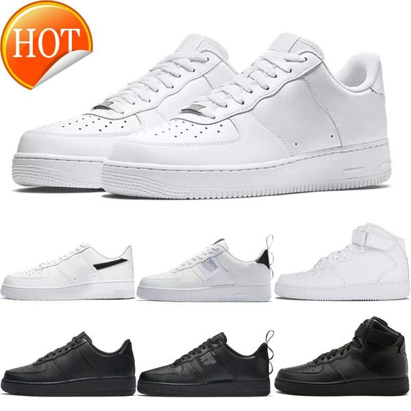 

new men women platform casual shoes triple black white skateboard women sneakers mens trainers outdoor sports size 36 -45 w