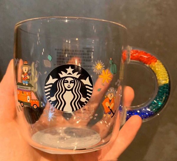 

starbucks 2020 summer new season african fantasy story series cold bear glass