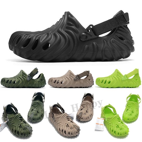 

pollex clog croc slippers women mens slides shoes big size 36-46 platform sandals crocodiles white black green purple brown beach shoes