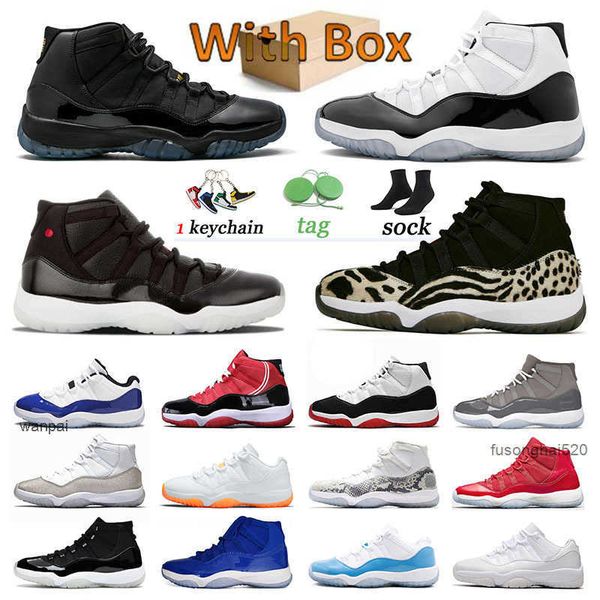 

2021 arrival authentic 11 jumpman concord basketball shoes animal instinct 11s sneakers trainers 25th anniversary citrus spor og designer sh, Black