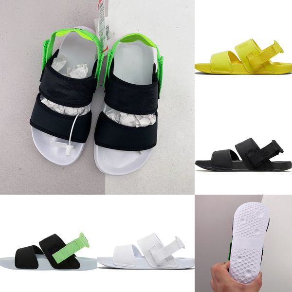 

2022 cool cat leadcat ylm lite sandals slippers slides women men beach shoes lifestyle sports casual backstrap surf sandal summer shoes snea, Black