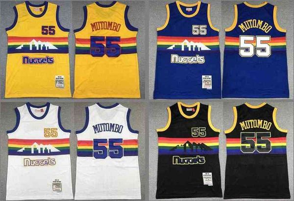 

basketball jerseys dikembe mutombo jersey, Black