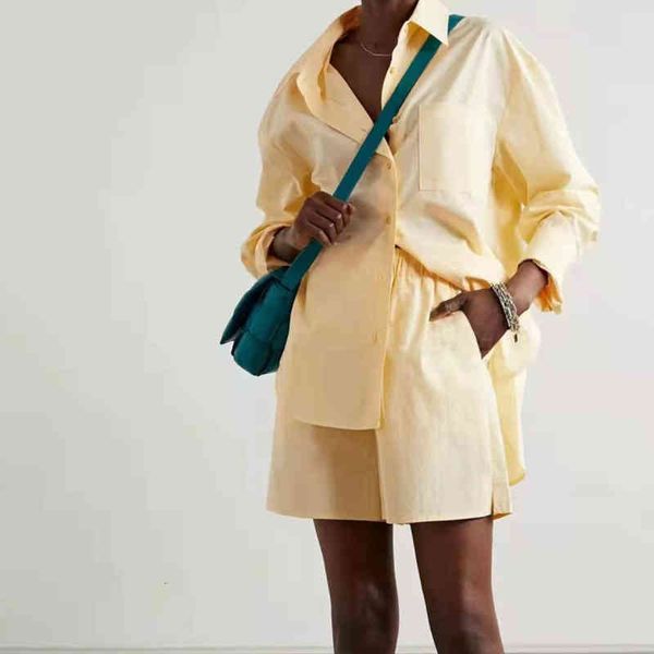 

women's polos frank shirt loose casual cotton lazy wind lapel blouse women, White