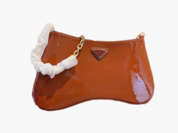 

hh patent leather armpit bags timeless classics women chain cleo shoulder bag with luxurys designer crossbody handbags tote 26*4*15