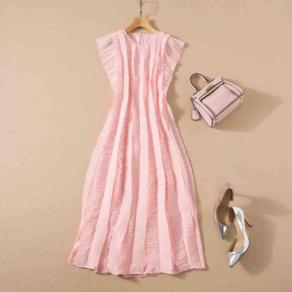 

casual dresses dress 2 colors skirt women's spring and summer 2022 heavy industry pleated waist dress 3tlc, Black;gray